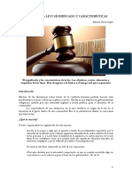 ¿Qué Es Una Ley - Significado y Características - García