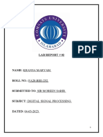 Lab Report 3 DSP