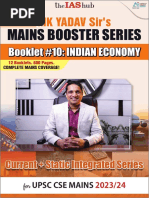 MK Yadav Sir'S: Mains Booster Series