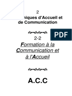 Communication Et Accueil