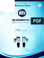 5d703 - MULR Ultrasonic Level Sensor
