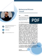 Muhammad Rizwan Yousuf Cover Letter