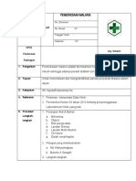 Sop Px. Malaria