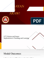 Technology For Teaching and Learning REPORT