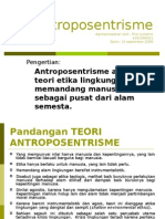A. Presentation 2 - Antroposentrisme