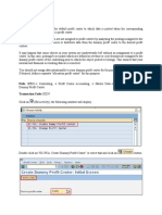 Profit Center Is The Default Profit Center To Which Data Is Posted When The Corresponding Object Has Not Been Assigned To A Profit Center