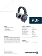 Beyerdynamic Headphones DT990PRO