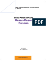 Dasar Busana BG KLS X (Buku Guru)