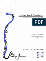 (5fl) Latin Rock Festival - Partitura General