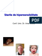 Starile de Hipersensibilitate