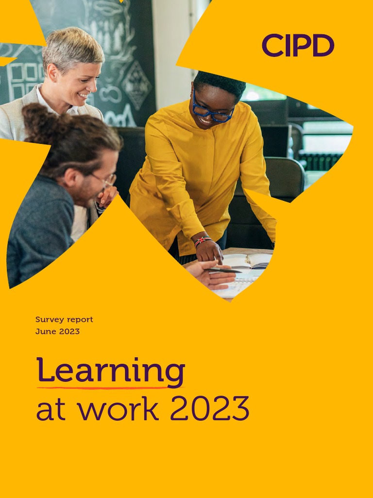 Cipd 2023 learning at work survey report download gr tis pdf
