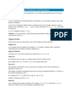 Module 2 - Sets, Function and Relation