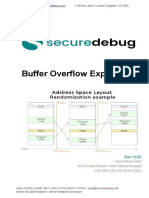 Buffer Overflow Exploit 101