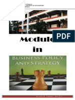 Modules in Business Policy and Strategy