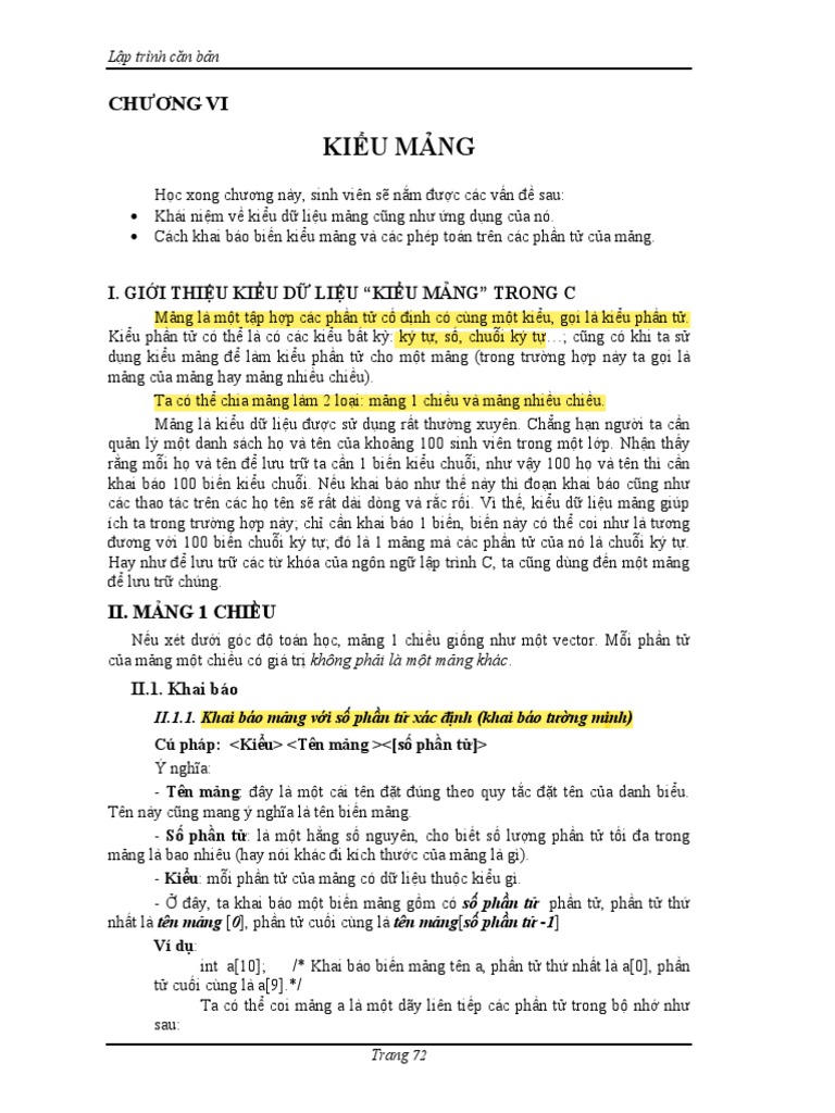 Phan 2 - Chuong 6 (Mang) | PDF