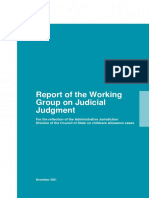 Verslag Werkgroep Rechterlijke Oordeelsvorming