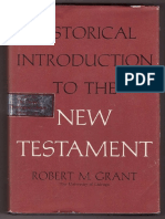 Robert M. Grant - A Historical Introduction To The New Testament (1963)