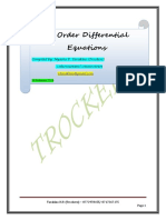 Ordinary Differential Equations