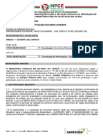 EDITAL DE ABERTURA DO CERTAME MPCE 2023 - (Retificado em 16-05-2023)