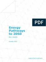 Energy Pathways 2050 - Key Results