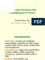 Micro - 4th Asessment - Properties and Classification of Viruses - 27 Jan 2007