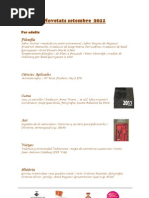 Novetats setembre  2011