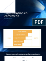 Comunicación en Enfermeria