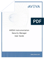 AVEVA Instrumentation 12.2.SP2 Security Manager User Guide