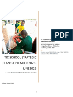 Nyirahirwa Sylvie School Strategic Plan 2023-2026