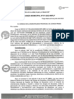Ordenanza Municipal #07-2023-MPLP - 0