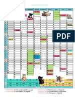 Calendário Escolar Ano Letivo 2023 - 2024 - Gatos