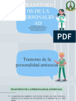 Transtornos de La Personalidad