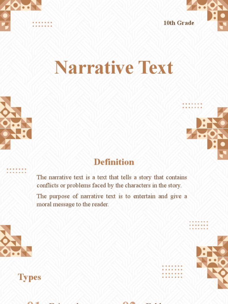 Narrative text kelas 10 pdf