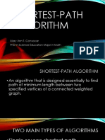4.shortest Path Algorithm Report CONVOCAR M.A.