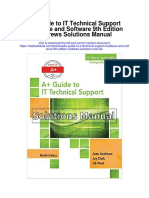 A Guide To It Technical Support Hardware and Software 9th Edition Andrews Solutions Manual