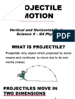 (G9 - Science Q4) Projectile Motion