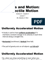 (G9 - Science Q4) LEAP - Projectile Motion