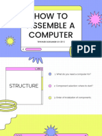 How To Assemble A Computer