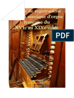 Table Registrations Musique Françaises Du XVI Au XIX Siecles