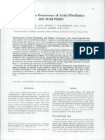 Simultaneous Occurrence of AF+AVL