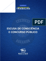 Tese STF - Escusa de Consciência