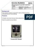 TSB 2020309 - Aquaguard Crystal NXT Model Error (Red Light Solid)