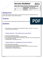 TSB 20200518 - EFL Water Purifier Flushing Methods