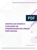 Didática Do Ensino e Avaliação Da Aprendizagem Em Língua Portuguesa2