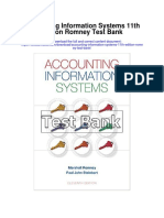 Accounting Information Systems 11th Edition Romney Test Bank
