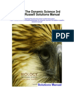 Biology The Dynamic Science 3rd Edition Russell Solutions Manual