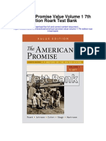 American Promise Value Volume 1 7th Edition Roark Test Bank