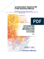 Accounting Information Systems 9th Edition Hall Solutions Manual
