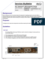 TSB - 20190617 - Samsung TL WM Component Testing