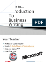 Documents - Pub - Introduction To Business English Day 1